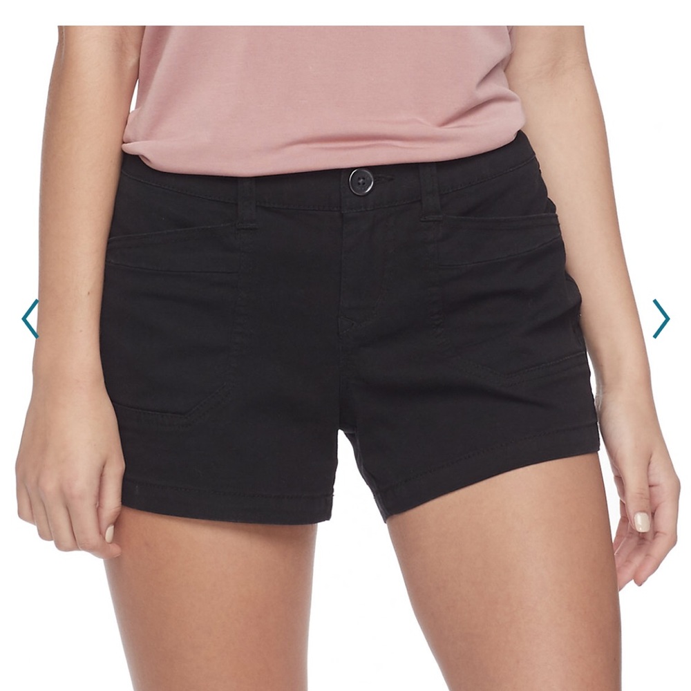 Nwt Union Bay shorts. Size 5, color black.